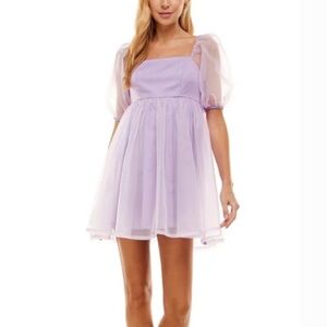 NEW TCEC Lavender Mini Dress
